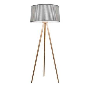 Sivá stojacia lampa SULION Bea, výška 152 cm vyobraziť