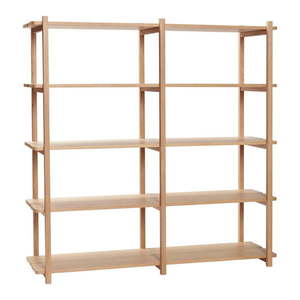 Regál z dubového dreva 150x150 cm Mason - Hübsch vyobraziť