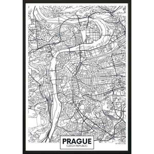 Obraz 70x100 cm Map Prague – DecoKing vyobraziť