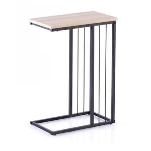 Odkladací stolík s doskou v dubovom dekore 25x45 cm Flurta – Homede vyobraziť