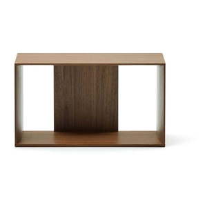 Modulárny policový systém v dekore orecha v prírodnej farbe 67x38 cm Litto – Kave Home vyobraziť