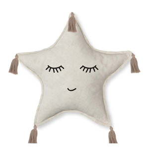Dekoratívny vankúš Little Nice Things Happy Star vyobraziť