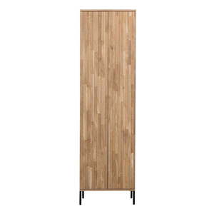 Šatníková skriňa v dekore duba v prírodnej farbe 60x210 cm Gravure – WOOOD vyobraziť