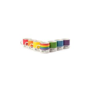 Keramické hrnčeky v súprave 7 ks na espresso 120 ml Pride – Pantone vyobraziť