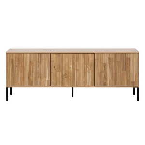TV stolík z dubového dreva v prírodnej farbe 150x56 cm Gravure – WOOOD vyobraziť