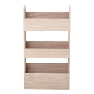 Detská nástenná knižnica z masívu paulownie v prírodnej farbe 38x70 cm Moris – Bloomingville Mini vyobraziť