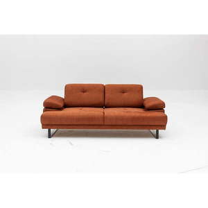 Oranžová pohovka 199 cm Mustang – Balcab Home vyobraziť