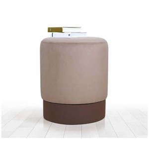 Svetlohnedý taburet Ropp – Artie vyobraziť