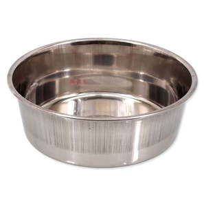 Miska pre psa z nehrdzavejúcej ocele ø 17 cm Dog Fantasy – Plaček Pet Products vyobraziť