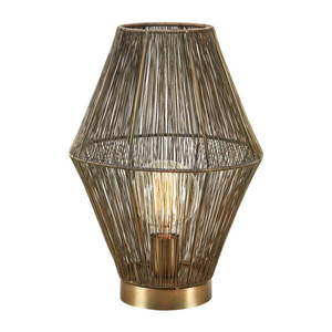 Stolová lampa v bronzovej farbe s kovovým tienidlom (výška 38 cm) Casa – Markslöjd vyobraziť