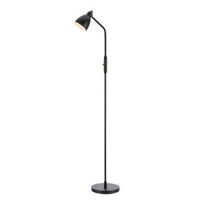 Matne čierna stojacia lampa s kovovým tienidlom (výška 143 cm) Story – Markslöjd vyobraziť