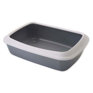 Sivý mačací záchod 37x50 cm Savic Iriz – Plaček Pet Products vyobraziť