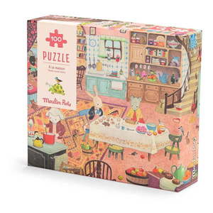 Puzzle La Grande Familie – Moulin Roty vyobraziť
