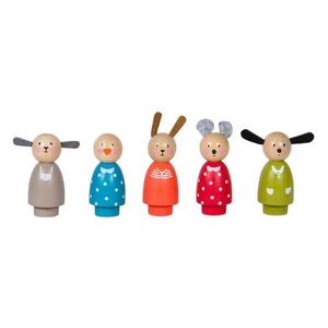 Drevená hračka La Grande Famille – Moulin Roty vyobraziť