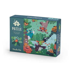 Puzzle Jungle – Moulin Roty vyobraziť