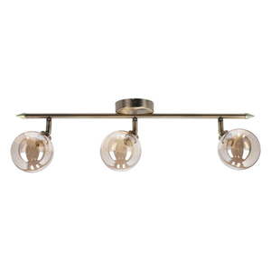 Stropné svietidlo v bronzovej farbe so skleneným tienidlom ø 10 cm Rodia – Candellux Lighting vyobraziť