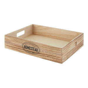Drevená tácka 28x38 cm Rustic Homestead – Premier Housewares vyobraziť