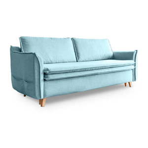 Svetlomodrá rozkladacia pohovka 225 cm Charming Charlie – Miuform vyobraziť