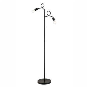Čierna stojacia lampa, výška 165 cm Harry – LAMKUR vyobraziť