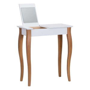 Biely toaletný stolík so zrkadlom Ragaba Dressing Table, dĺžka 65 cm vyobraziť