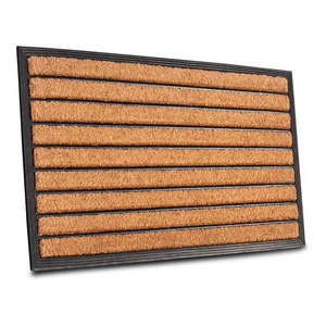 Rohožka z kokosového vlákna 45x75 cm Striped – Hanse Home vyobraziť