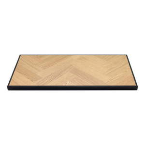 Prídavná doska k jedálenskému stolu v dekore duba 45x90 cm Calvi – Unique Furniture vyobraziť