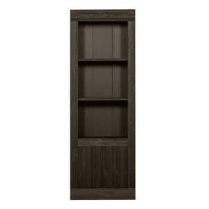 Tmavohnedá knižnica z borovicového dreva 78x230 cm Yumi – BePureHome vyobraziť