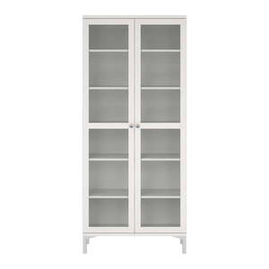Biela vitrína 89x203 cm Roma – Tvilum vyobraziť