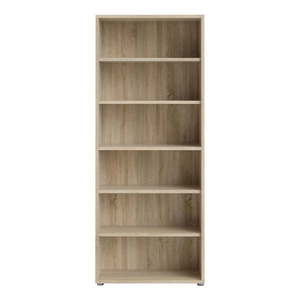 Modulárna knižnica v dekore duba v prírodnej farbe 89x222 cm Prima – Tvilum vyobraziť