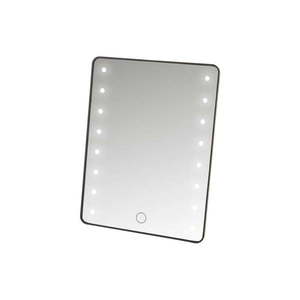 Kozmetické zrkadlo s osvetlením 17x22 cm – Casa Selección vyobraziť