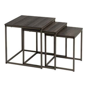 Odkladacie stolíky v súprave 3 ks 40x40 cm – Casa Selección vyobraziť