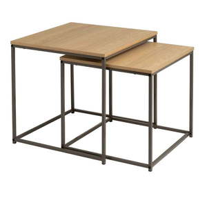 Odkladacie stolíky v súprave 2 ks 50x50 cm – Casa Selección vyobraziť