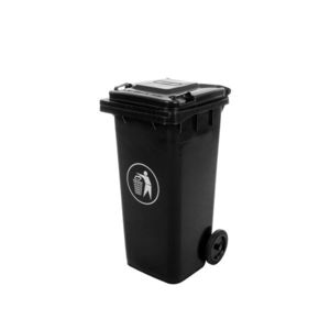 NABBI Mulltonne 120 L popolnica čierna vyobraziť