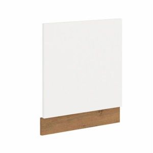 KONDELA Vega ZM dvierka na umývačku 570x596 cm dub lancelot / biely vysoký lesk vyobraziť