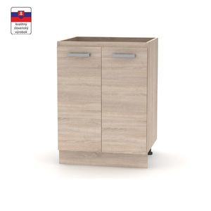 KONDELA Nova Plus NOPL-057-0S kuchynská skrinka dub sonoma vyobraziť