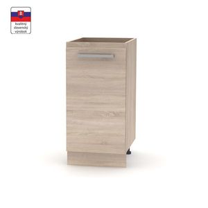 KONDELA Nova Plus NOPL-054-0S kuchynská skrinka dub sonoma vyobraziť