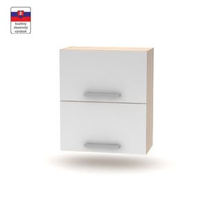 KONDELA Nova Plus NOPL-008-OH kuchynská skrinka dub sonoma / biela vyobraziť