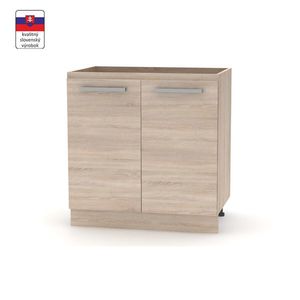 KONDELA Nova Plus NOPL-060-0S kuchynská skrinka dub sonoma vyobraziť