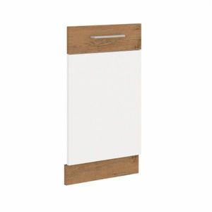 KONDELA Vega ZM dvierka na umývačku 713x446 cm dub lancelot / biely vysoký lesk vyobraziť