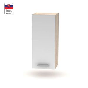 KONDELA Nova Plus NOPL-002-OH kuchynská skrinka dub sonoma / biela vyobraziť