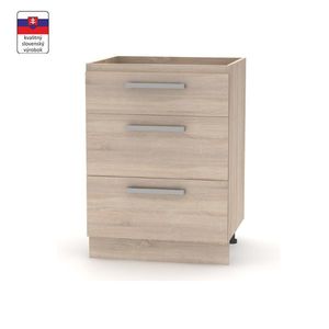 KONDELA Nova Plus NOPL-058-0S kuchynská skrinka dub sonoma vyobraziť