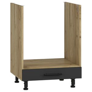 HALMAR Vento DP-60/82 skrinka na vstavanú rúru dub craft / antracit vyobraziť
