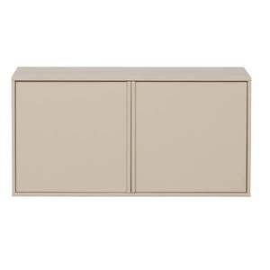Krémová modulárna skriňa z borovicového dreva 100x50 cm Daily – vtwonen vyobraziť