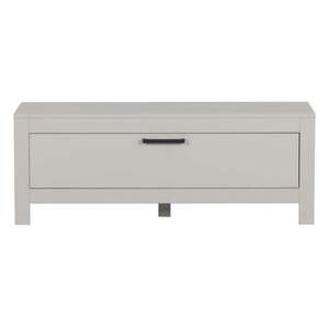 Svetlosivý TV stolík z borovicového dreva 120x45 cm Bonk – Basiclabel vyobraziť