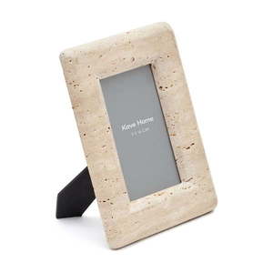 Béžový kamenný stojací rámček 23x18 cm Muire – Kave Home vyobraziť