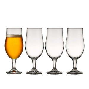 Súprava 4 pohárov na pivo Lyngby Glas Juvel, 490 ml vyobraziť