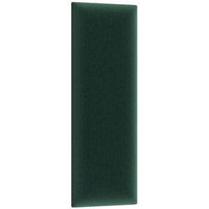 NABBI Quito obdĺžnikový čalúnený panel na stenu 20x50 cm tmavozelená vyobraziť