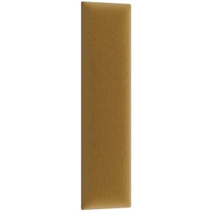 NABBI Quito obdĺžnikový čalúnený panel na stenu 15x60 cm zlatá vyobraziť