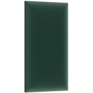 NABBI Quito obdĺžnikový čalúnený panel na stenu 30x60 cm tmavozelená vyobraziť