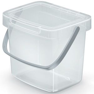 NABBI NHW3 plastový úložný box s rúčkou 3 l priehľadná vyobraziť